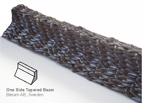 Biteam's one side tapered 3D woven profiled beam